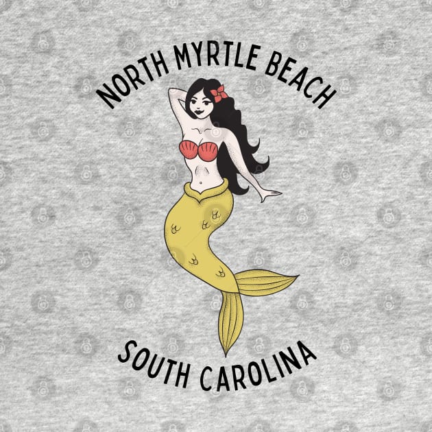 North Myrtle Beach South Carolina Mermaid by carolinafound